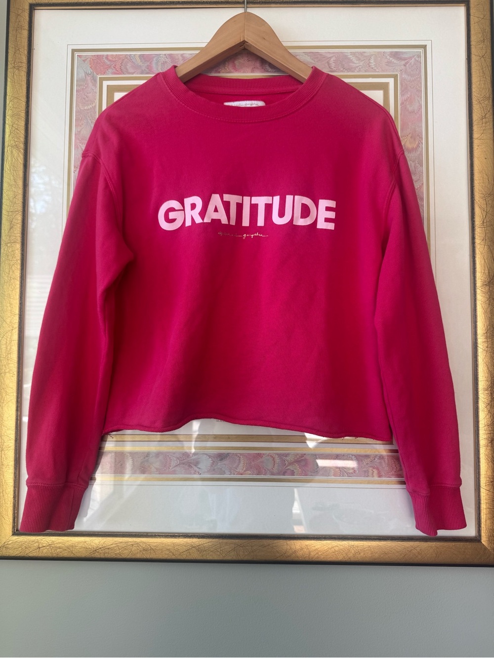 Spiritual Gangster Gratitude Mazzy Crewneck